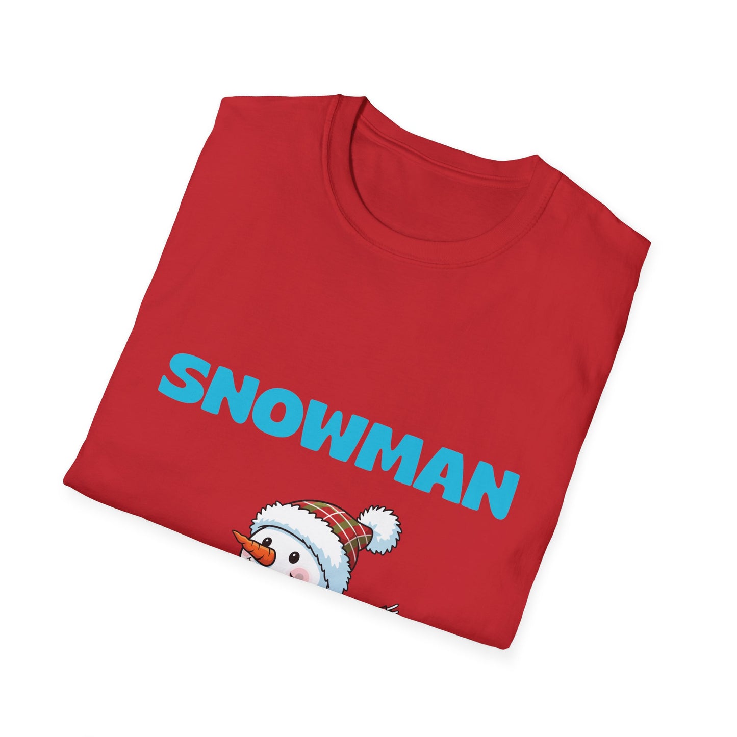 Snowman Graphic Unisex T-Shirt – Fun Winter Apparel