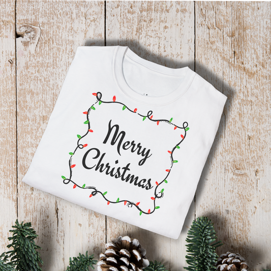 Merry Christmas Light-String T-Shirt