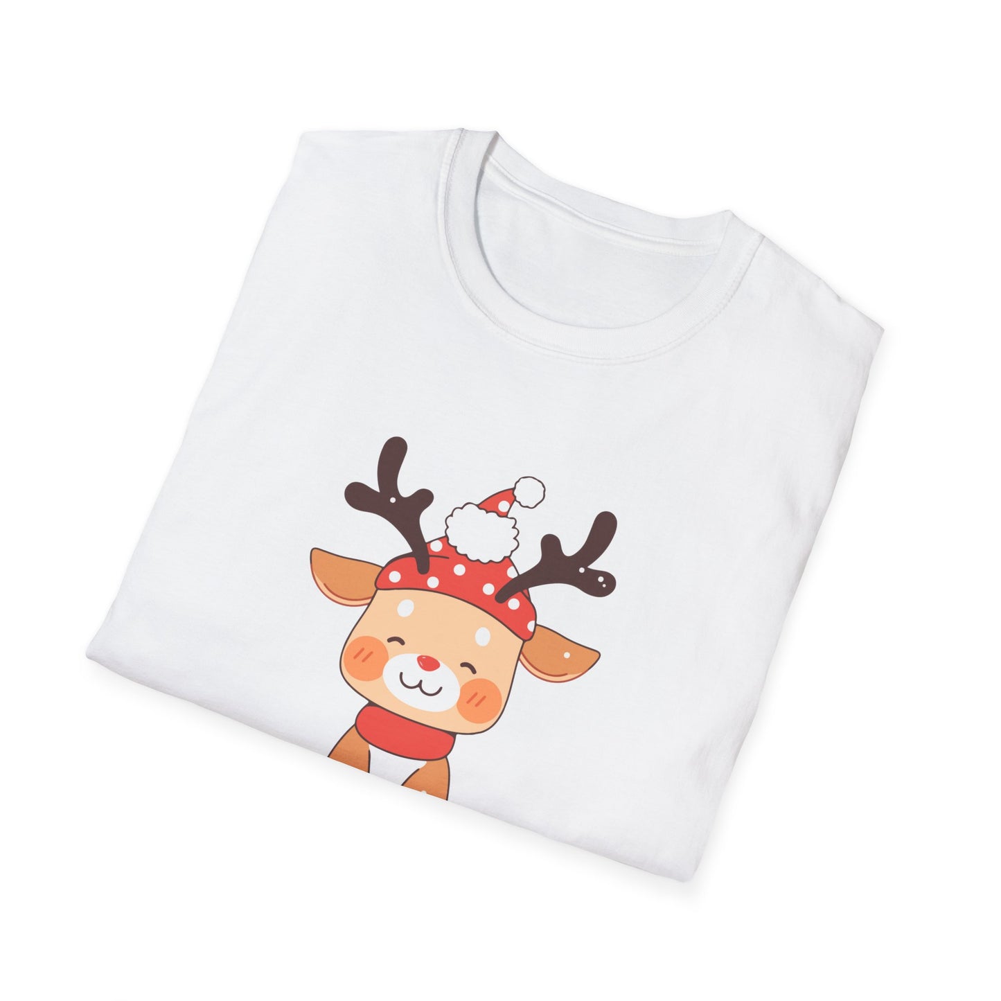 Christmas Reindeer Tee — Cute Holiday Kids & Adult Graphic T-Shirt