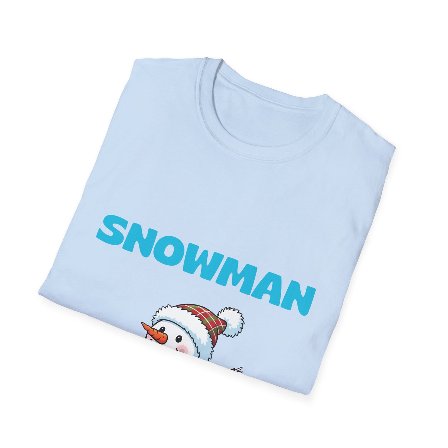 Snowman Graphic Unisex T-Shirt – Fun Winter Apparel