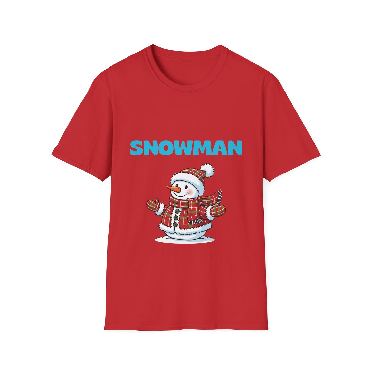 Snowman Graphic Unisex T-Shirt – Fun Winter Apparel