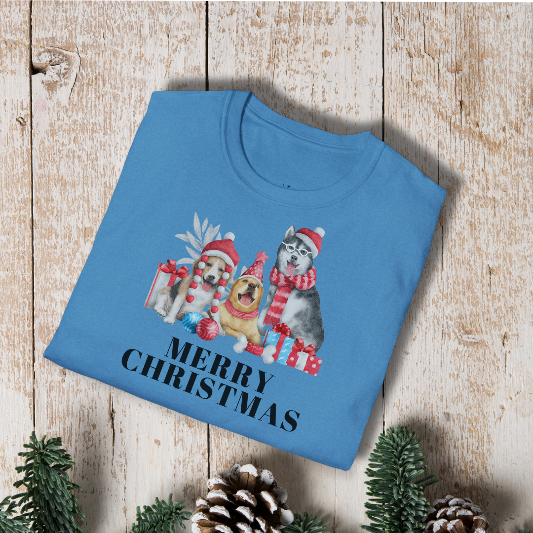 Doggy Marry Christmas T-Shirt