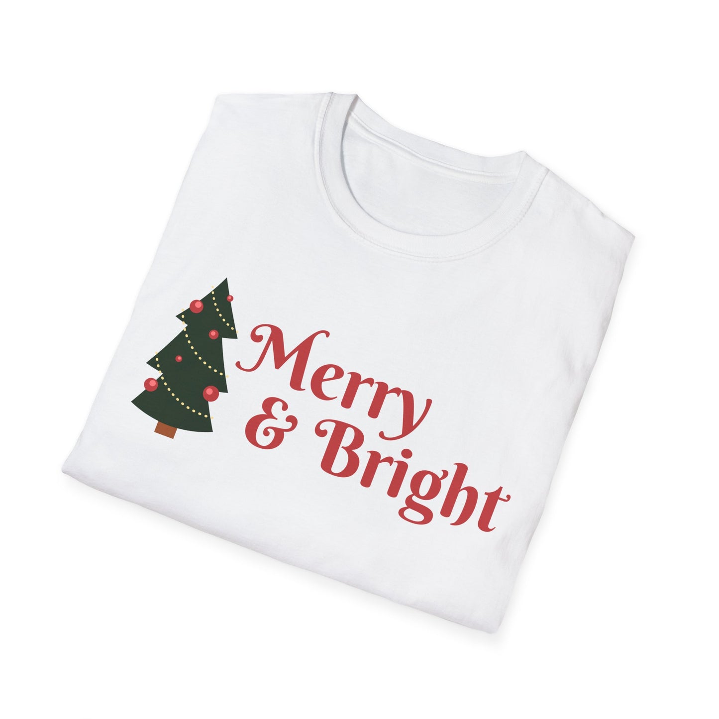 Merry & Bright Christmas T-Shirt