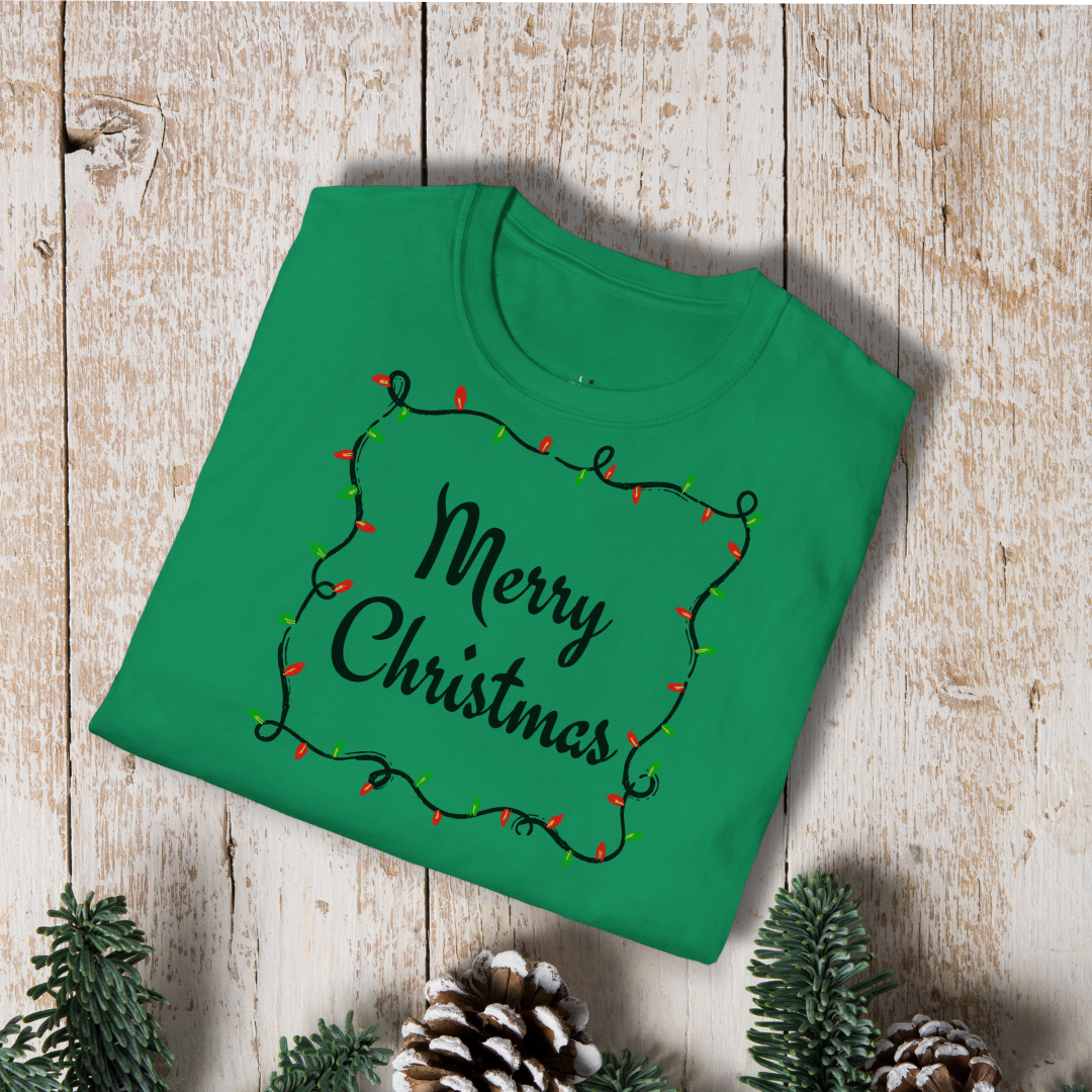 Merry Christmas Light-String T-Shirt