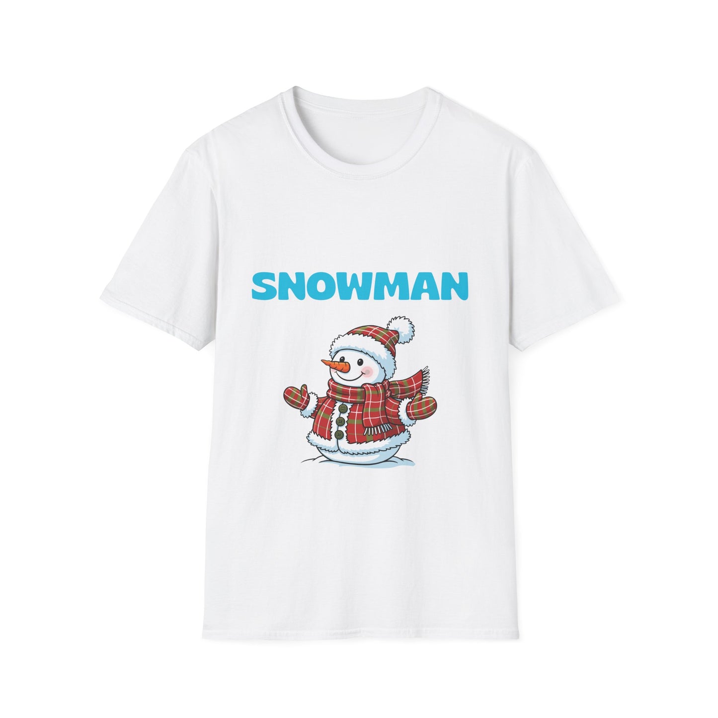 Snowman Graphic Unisex T-Shirt – Fun Winter Apparel
