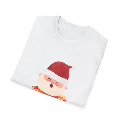Christmas Santa T-Shirt — Cute ‘Merry Christmas’ Holiday Tee