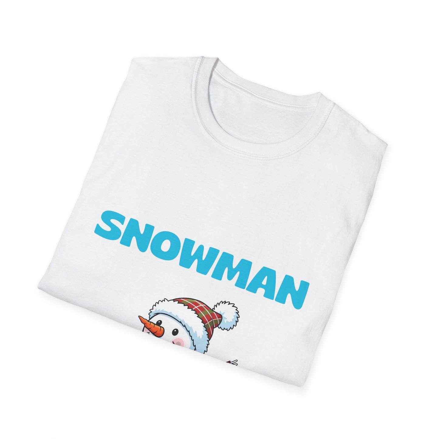 Snowman Graphic Unisex T-Shirt – Fun Winter Apparel