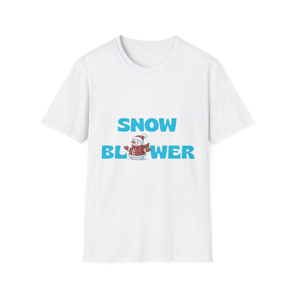 Funny Snow Blower Unisex T-Shirt