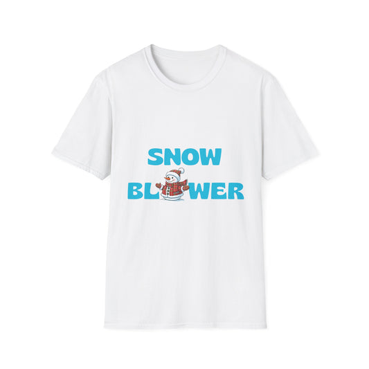 Funny Snow Blower Unisex T-Shirt