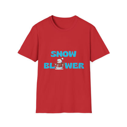 Funny Snow Blower Unisex T-Shirt