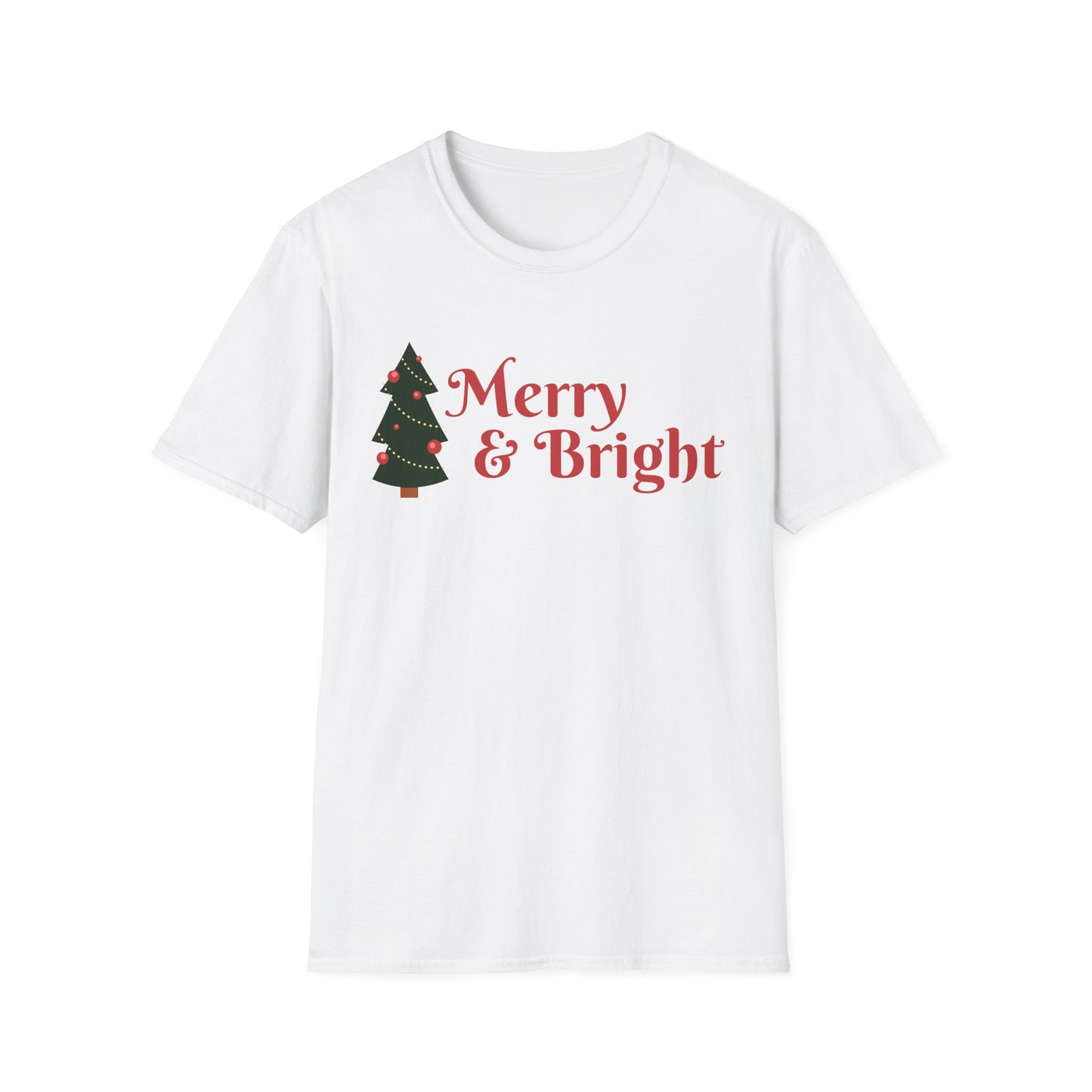 Merry & Bright Christmas T-Shirt