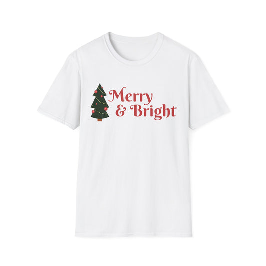 Merry & Bright Christmas T-Shirt