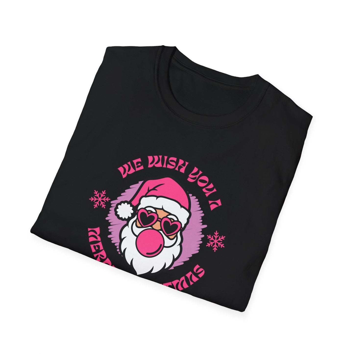 Funny Christmas Santa T-Shirt - We Wish You A Merry Christmas