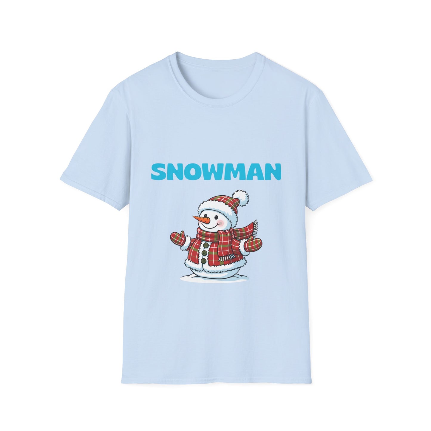 Snowman Graphic Unisex T-Shirt – Fun Winter Apparel