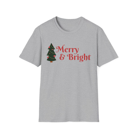 Merry & Bright Christmas T-Shirt