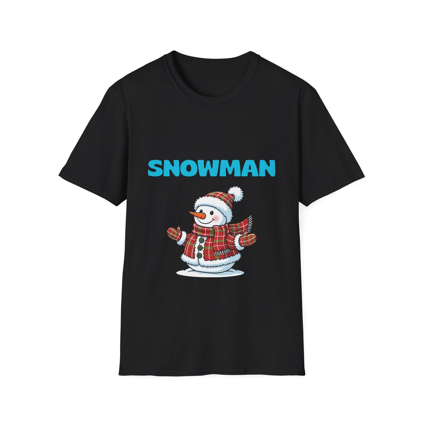Snowman Graphic Unisex T-Shirt – Fun Winter Apparel