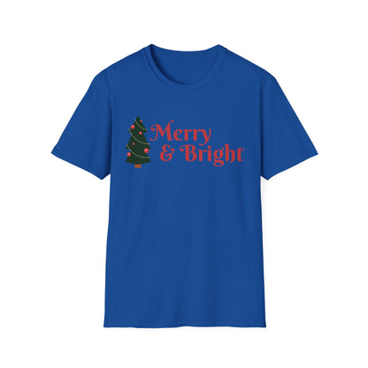 Merry & Bright Christmas T-Shirt