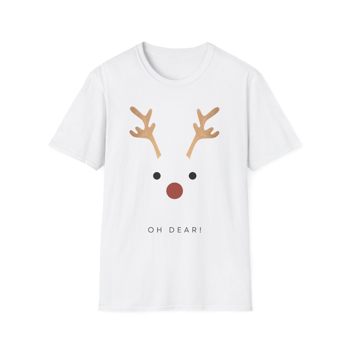 Oh Deer! Holiday Unisex Softstyle T-Shirt