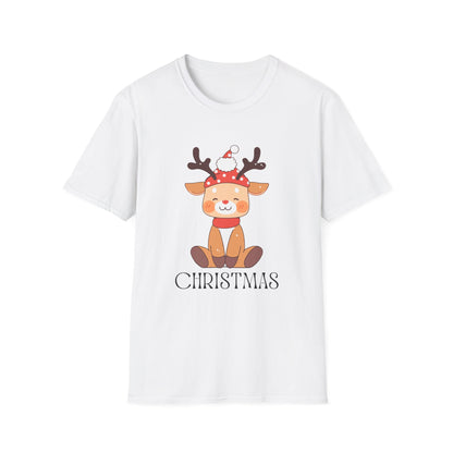 Christmas Reindeer Tee — Cute Holiday Kids & Adult Graphic T-Shirt