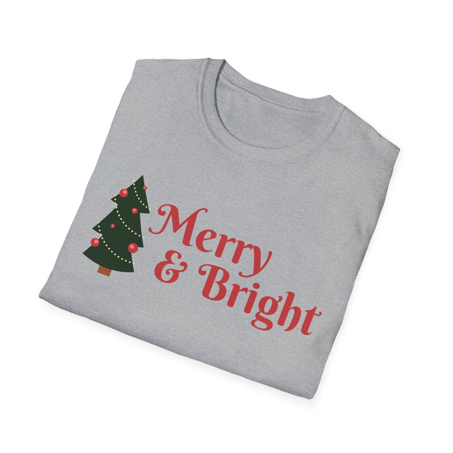 Merry & Bright Christmas T-Shirt