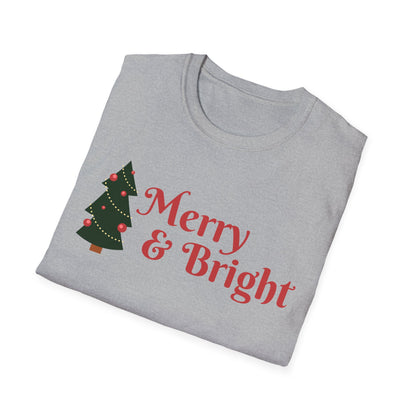 Merry & Bright Christmas T-Shirt