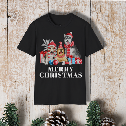 Doggy Marry Christmas T-Shirt
