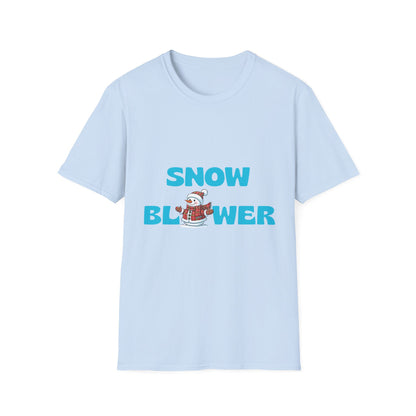 Funny Snow Blower Unisex T-Shirt
