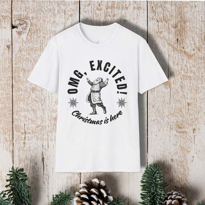 OMG Excited Christmas Is Here T-Shirt