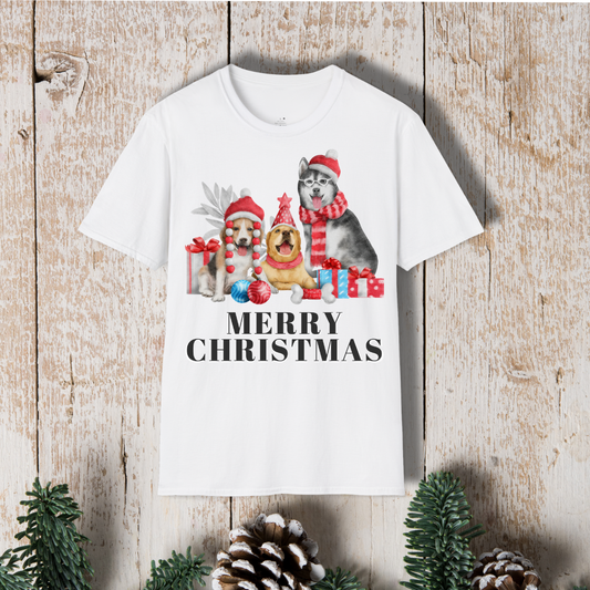 Doggy Marry Christmas T-Shirt