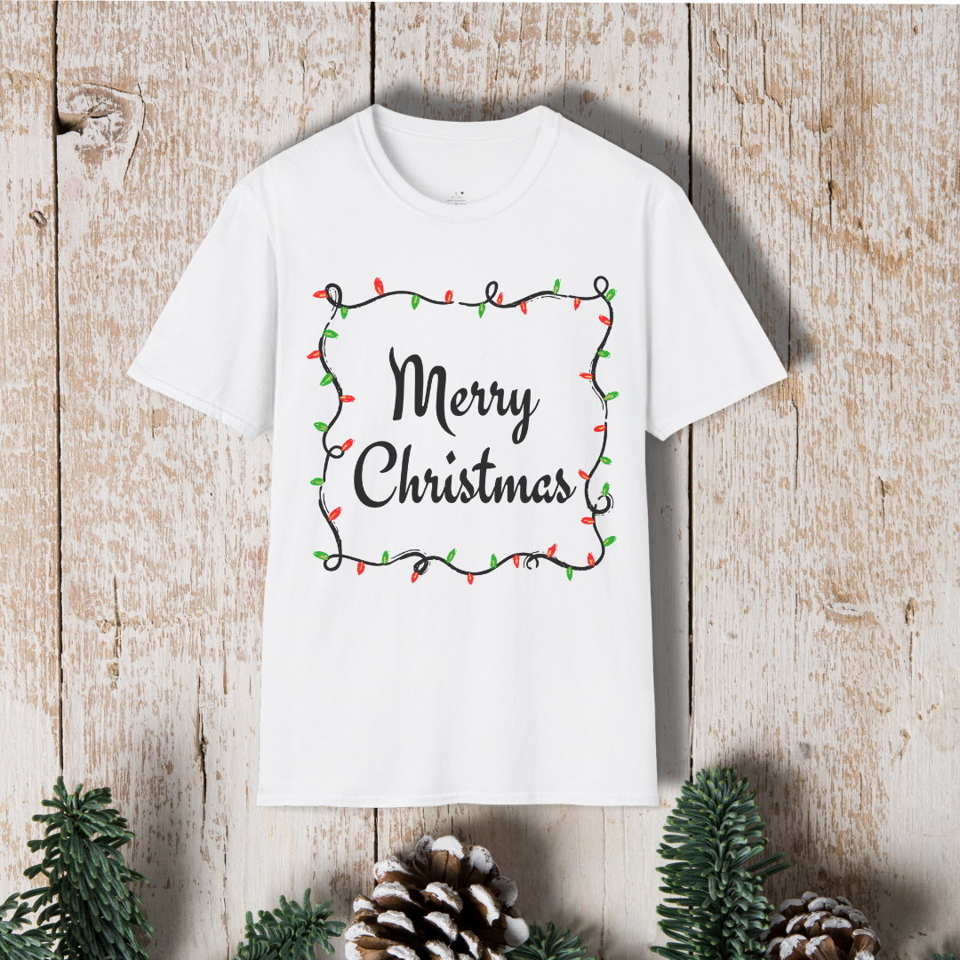 Merry Christmas Light-String T-Shirt