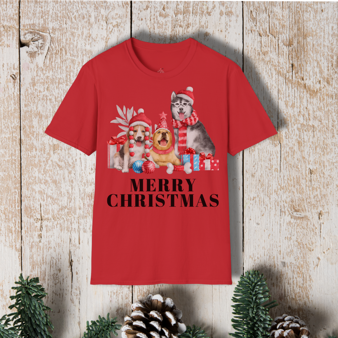 Doggy Marry Christmas T-Shirt
