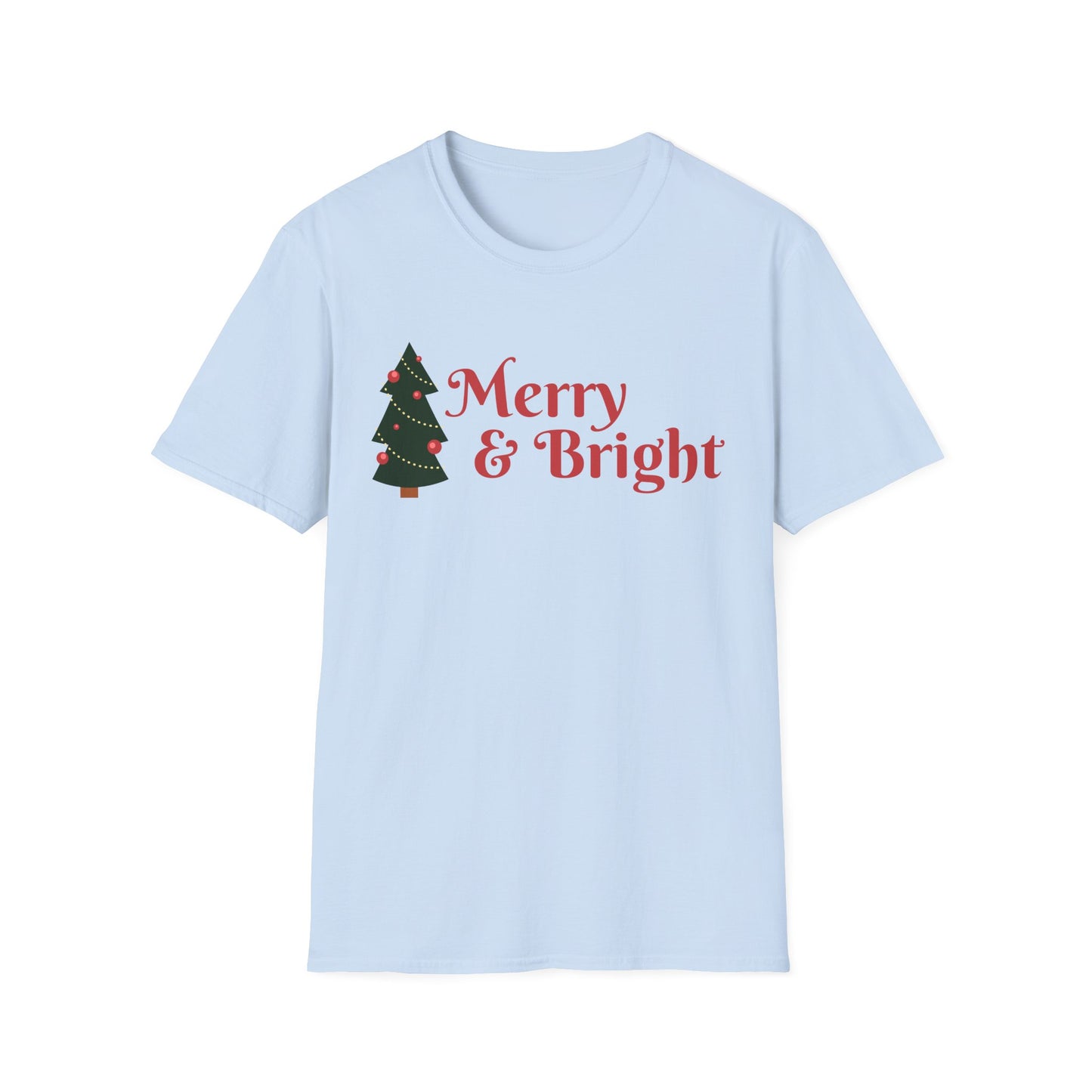 Merry & Bright Christmas T-Shirt