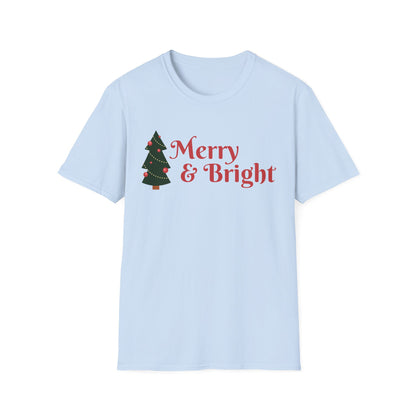 Merry & Bright Christmas T-Shirt