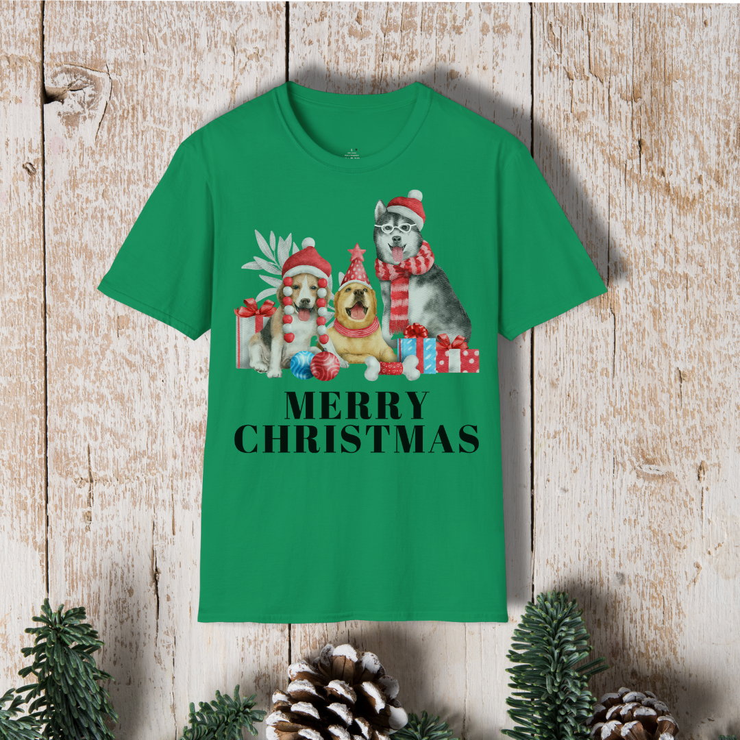 Doggy Marry Christmas T-Shirt