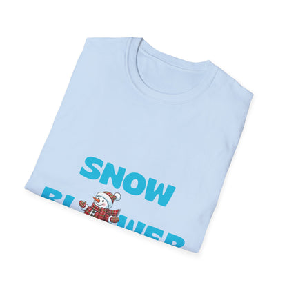 Funny Snow Blower Unisex T-Shirt