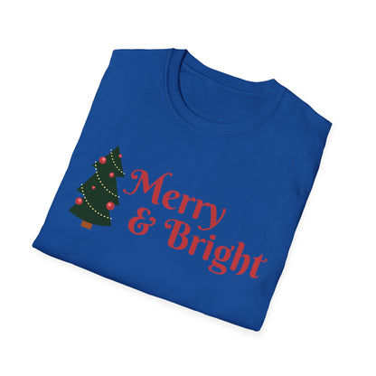 Merry & Bright Christmas T-Shirt