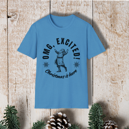 OMG Excited Christmas Is Here T-Shirt