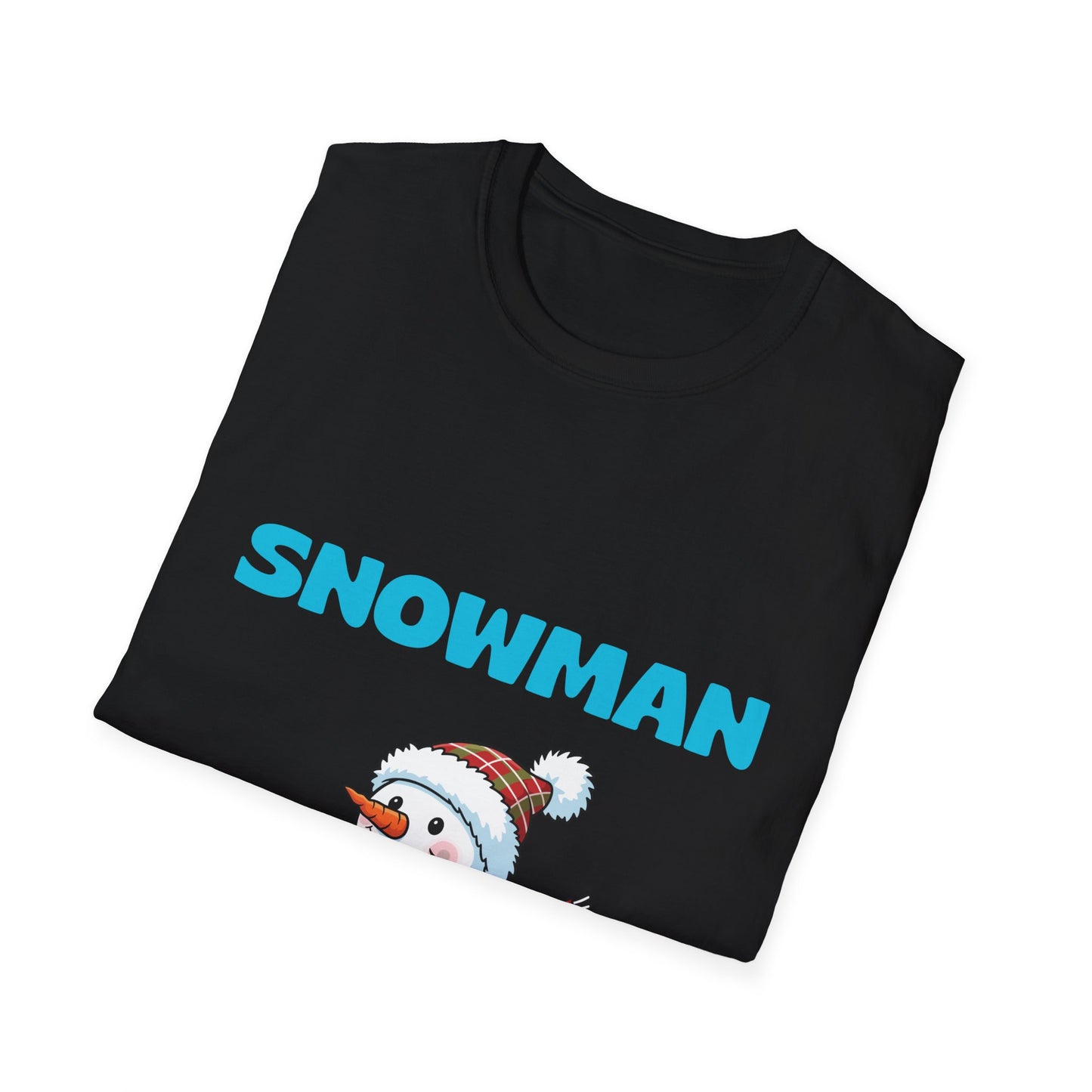 Snowman Graphic Unisex T-Shirt – Fun Winter Apparel