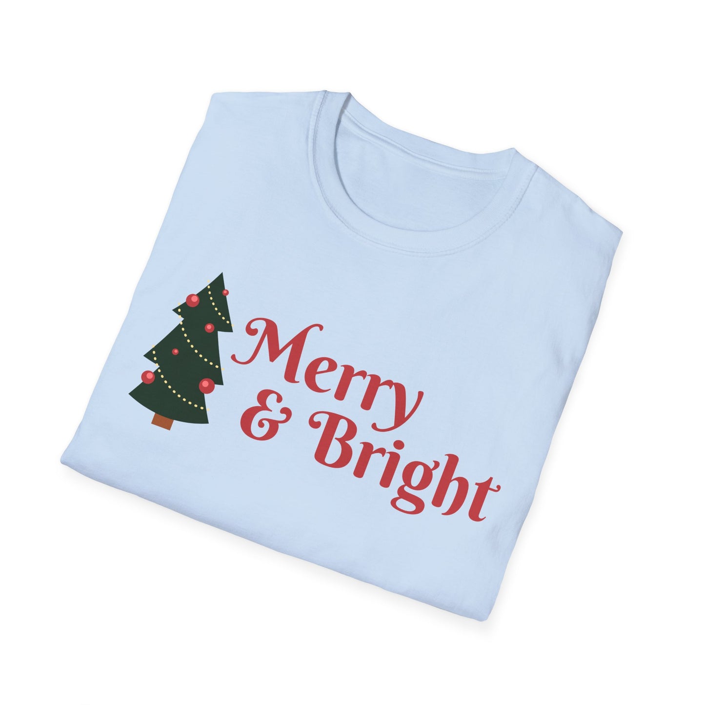 Merry & Bright Christmas T-Shirt