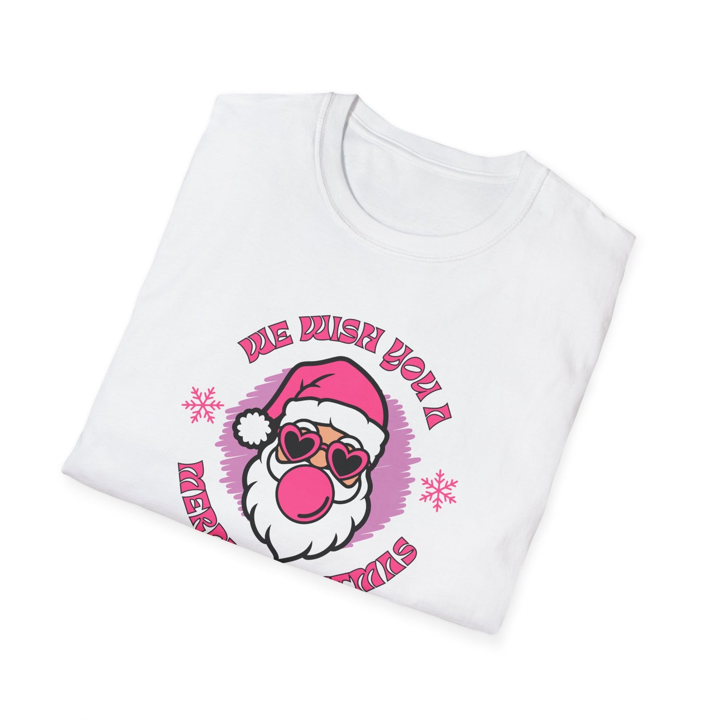 Funny Christmas Santa T-Shirt - We Wish You A Merry Christmas