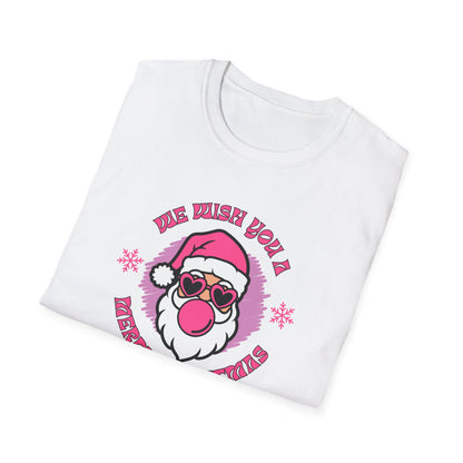 Funny Christmas Santa T-Shirt - We Wish You A Merry Christmas