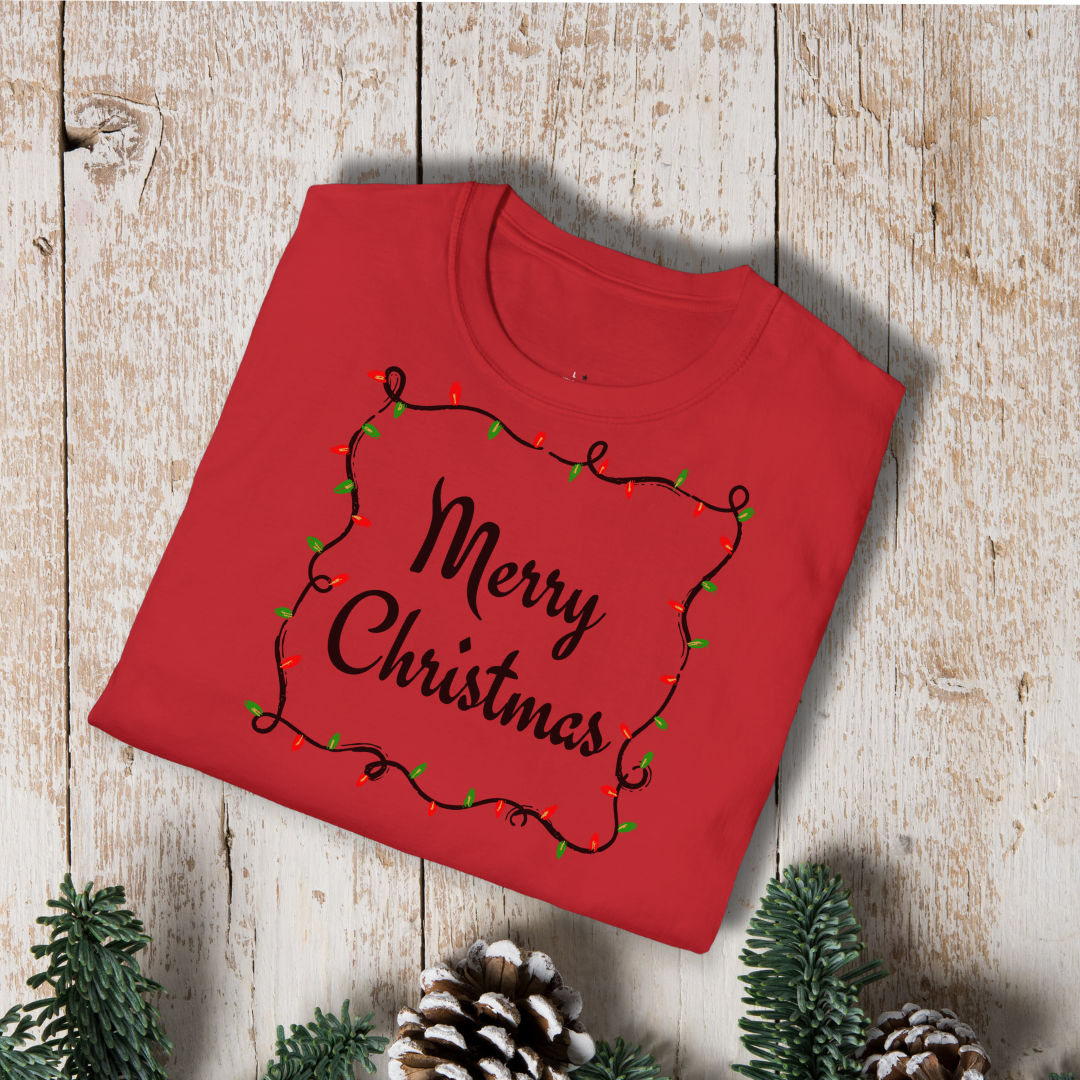 Merry Christmas Light-String T-Shirt